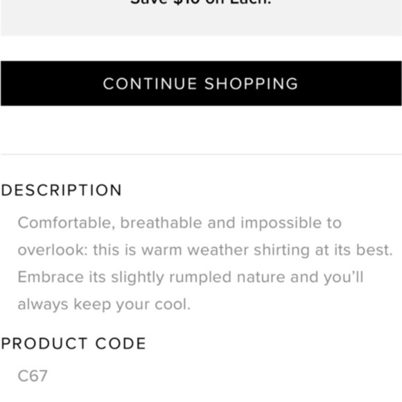 J. Hilburn Blue Tropical Print Short Sleeve Button Down - Picture 3 of 10